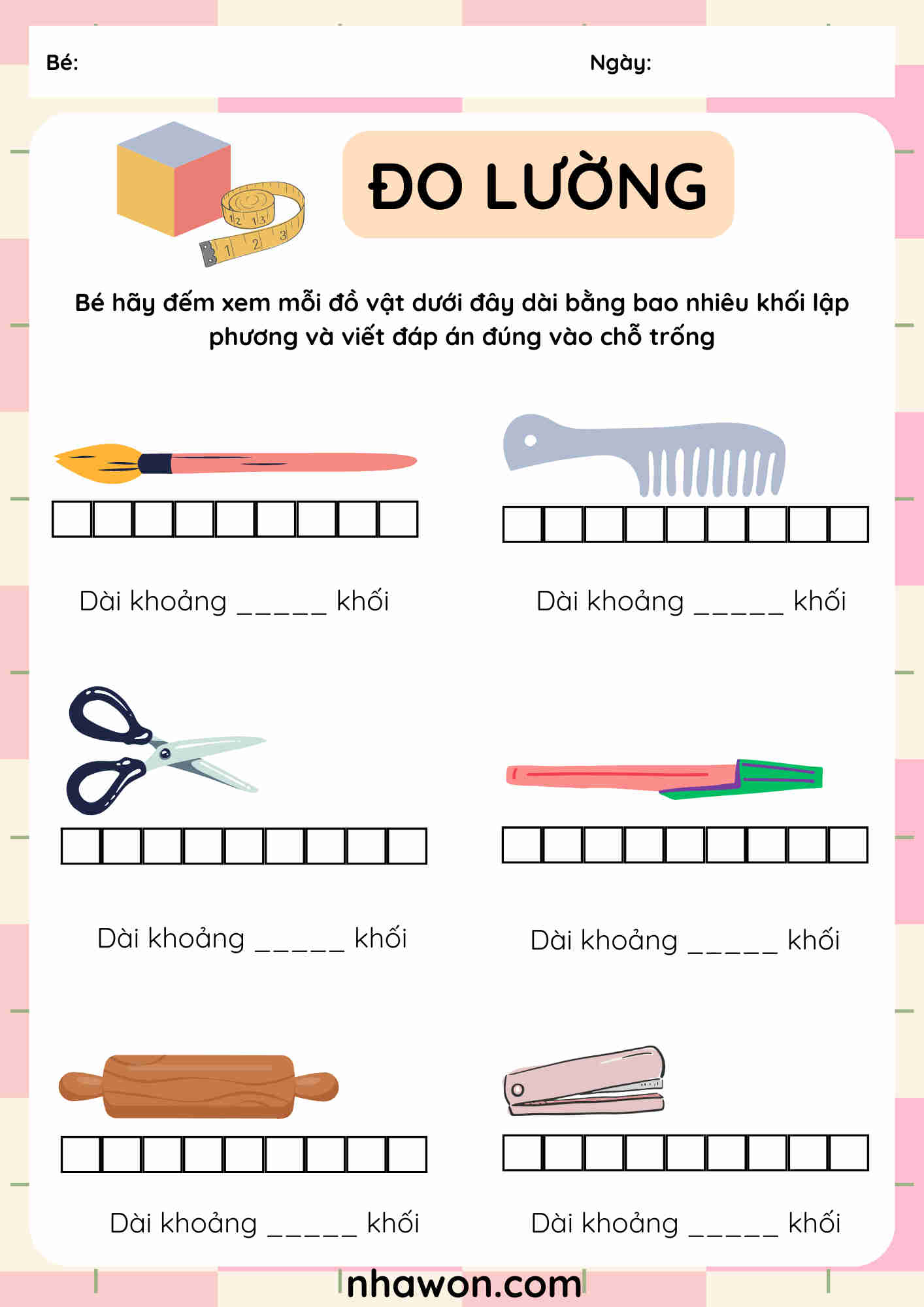 bài tập đo lường